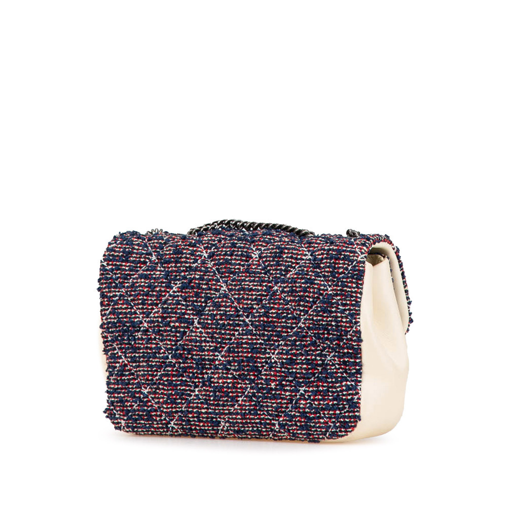Pre-Loved Chanel Mini Rectangular Tweed Single Flap - Picture 2 of 8